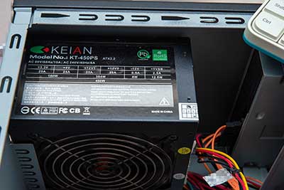 時間が経つとフリーズするメーカー不明なBTO製品